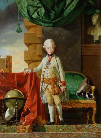 Johann Zoffany Portrait of Francis of Austria France oil painting art